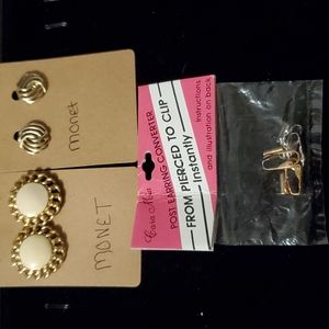 Clip on Earring set